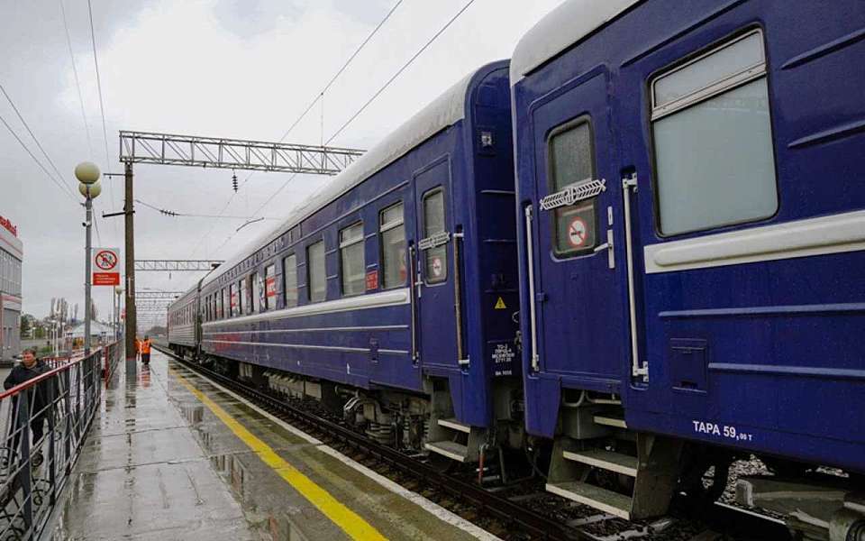 Новый поезд в Крым запустят с 25 мая через Воронеж