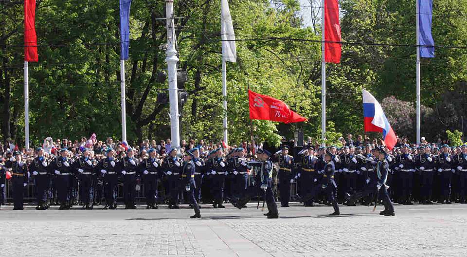 К проведению военного парада в Воронеже 9 Мая всё готово