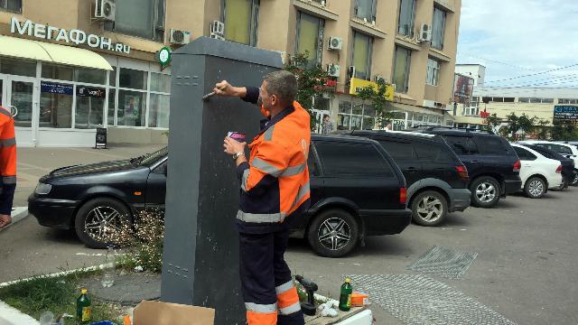 В Ленинском районе Воронежа заботятся об эстетическом облике зданий и сооружений