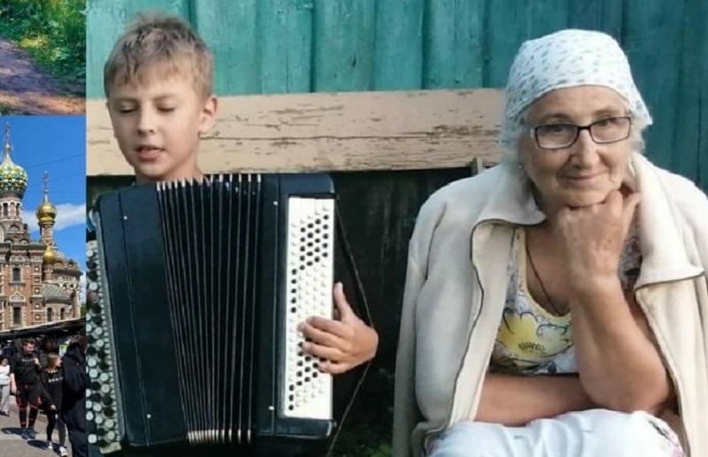 В Ленинском районе малыши порадовали бабушек и дедушек