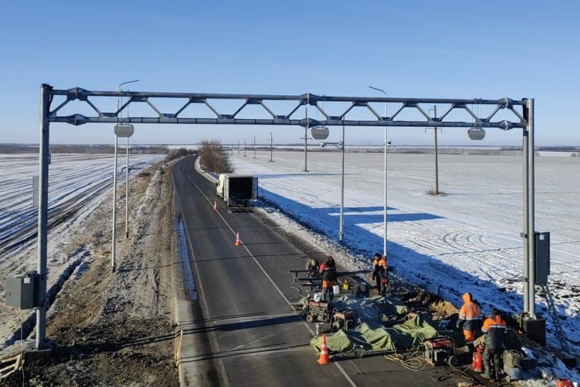 Под Воронежем завершается обустройство 2 автоматических пунктов весогабаритного контроля