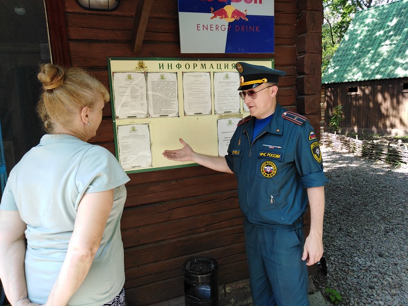 В Ленинском районе проходят противопожарные рейды