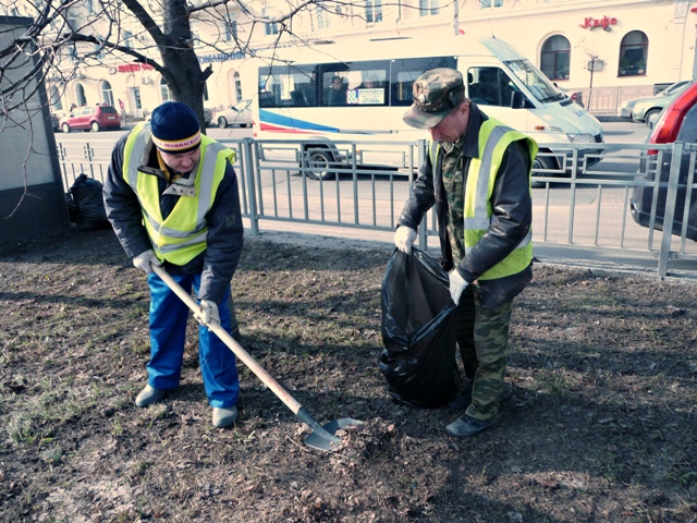 В Ленинском районе Воронежа прошел санитарный день