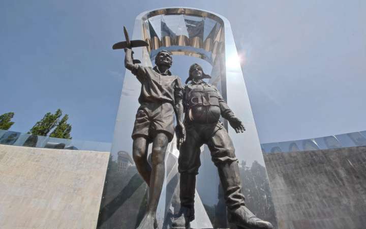 В Воронеже на месте первого боевого десантирования открылся долгожданный музей