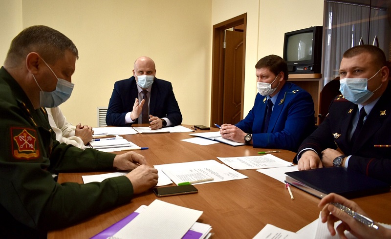 В Центральном районеобсудили вопросы призыва граждан на военную службу в период весенней кампании 2022 года