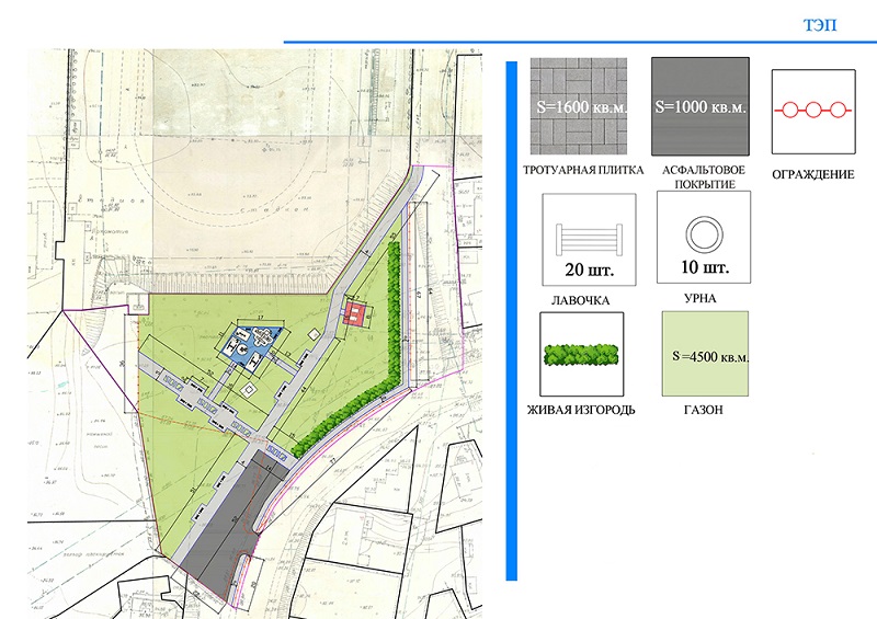 В Воронеже начинаются работы по благоустройству сквера «Футбольный»