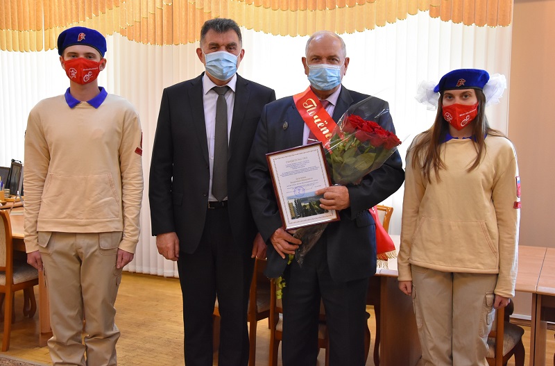 Книга Почета Железнодорожного района пополнилась еще одним именем