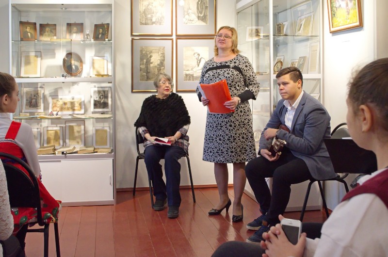В Ленинском районе Воронежа прошел урок в музее