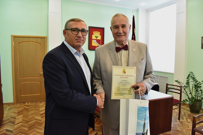 В Ленинском районе чествовали ветеранов спорта