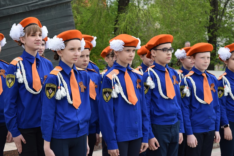 В Коминтерновском районе прошел конкурс «Смотр строя и песни»