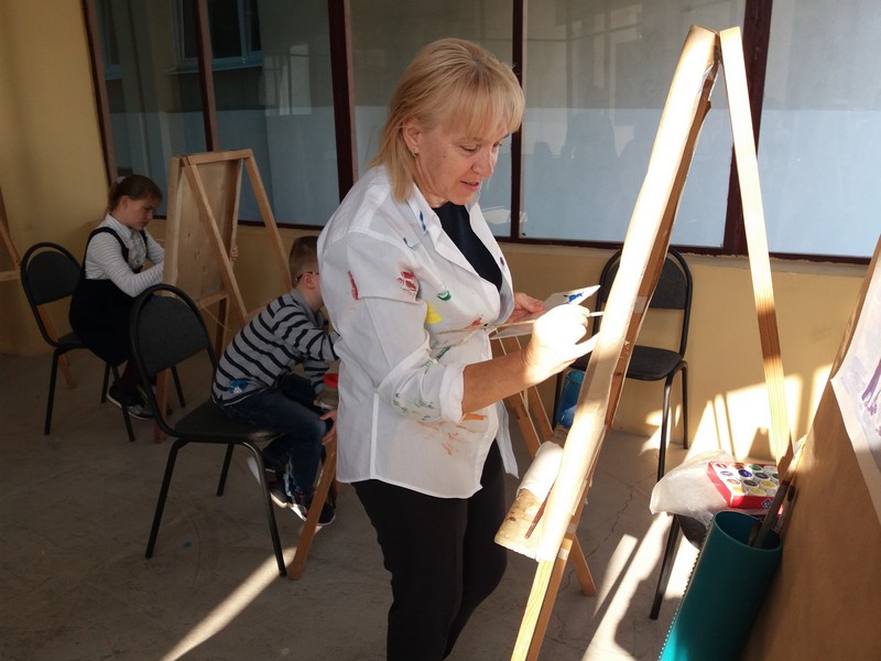 В Коминтерновском районе Воронежа в галерее современного искусства проходят экскурсии и мастер – классы