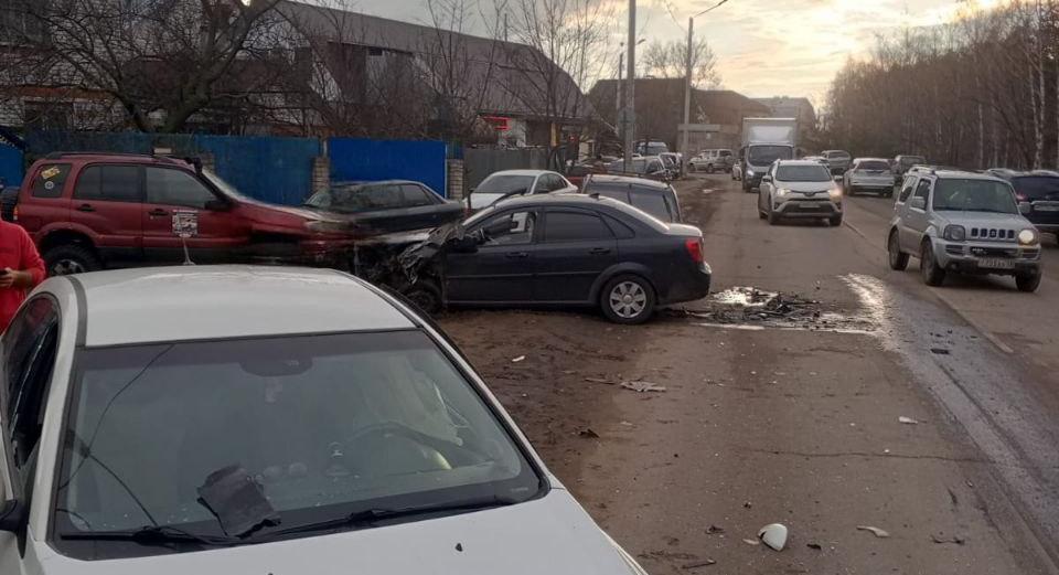 Пьяный автомобилист устроил массовое ДТП с пострадавшим в Воронеже