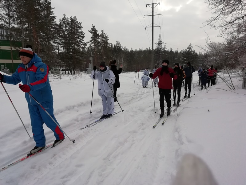 В Воронеже состоялся лыжный пробег «Лыжня памяти»