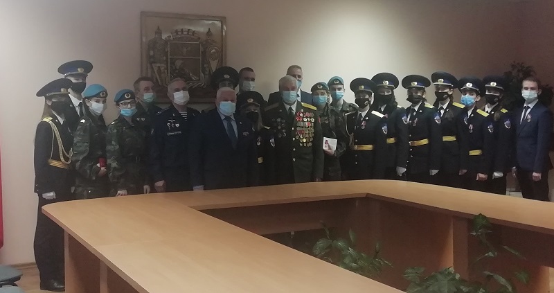 В Коминтерновском районе чествовали лучшие военно-патриотические клубы района