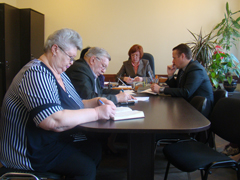 В Левобережном районе началась подготовка мероприятий, посвященных Дню Победы