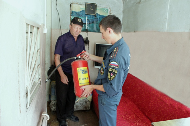 В Ленинском районе Воронежа проходят противопожарные рейды