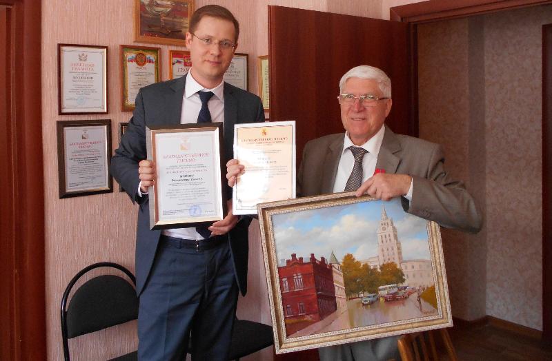 Достоин уважения: в Центральном районе Воронежа с юбилеем поздравили председателя Совета ветеранов