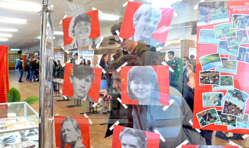 Воронежские студенты и преподаватели организовали выставку «Стройотряд»