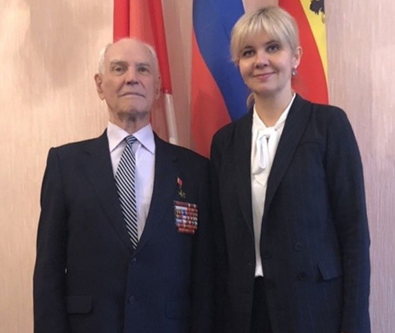 С 94-м днём рождения: поздравили Почётного жителя города Воронеж и Центрального района