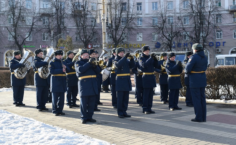 В Центральном районе прошли торжественные мероприятия ко Дню защитника Отечества  