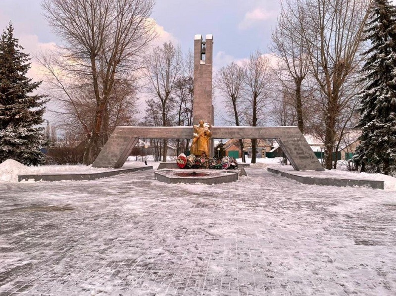 В Железнодорожном районе привели в порядок воинские захоронения