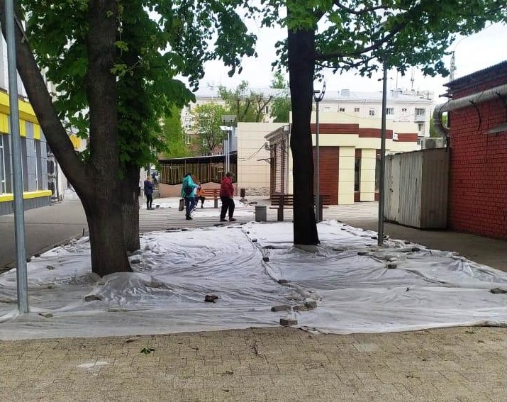 В Ленинском районе формируют приятный городской ландшафт