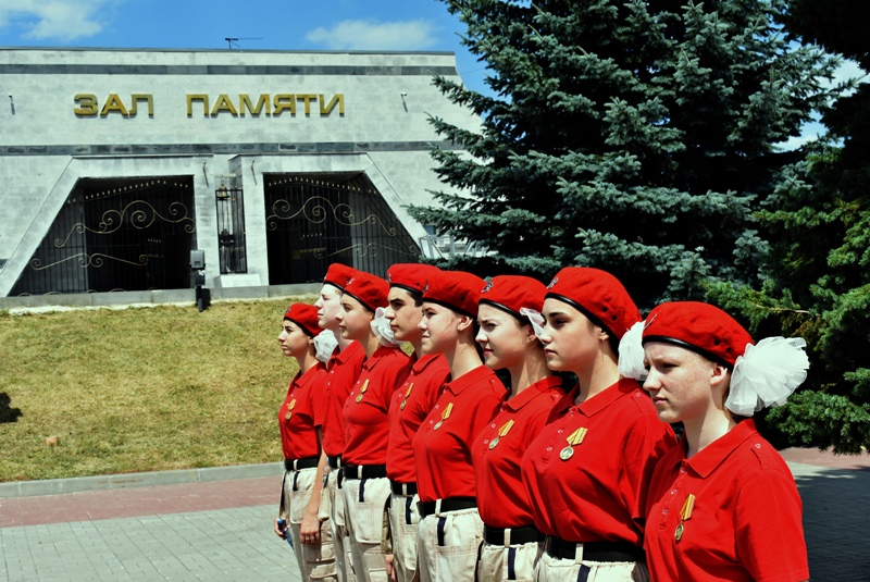 Ленинский район Воронежа принял участие во Всероссийской военно-патриотической акции