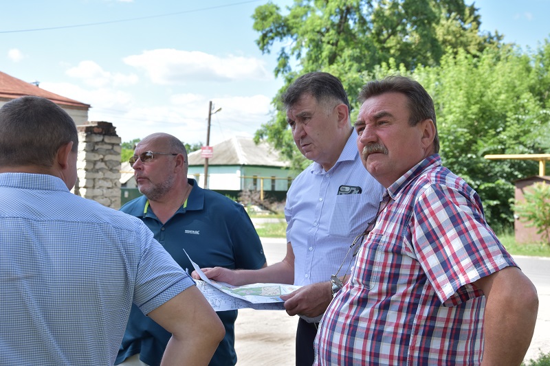 В воронежском микрорайоне Краснолесный началось обустройство нового сквера