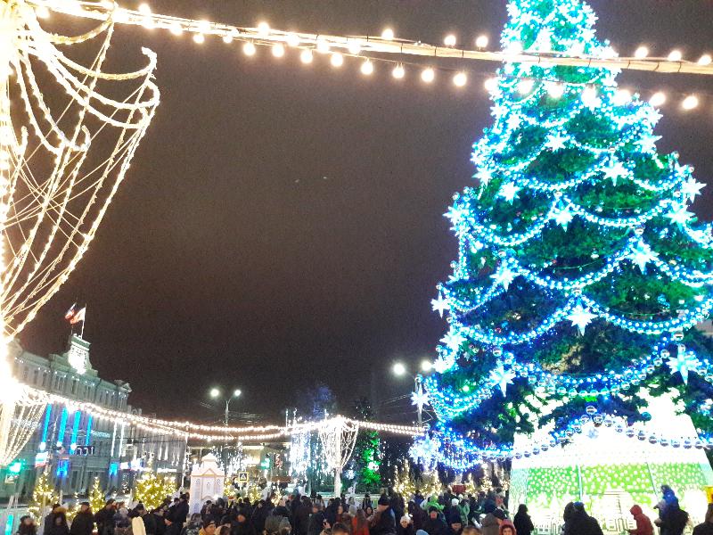 Ёлку с площади Ленина отказались устанавливать в Центральном парке Воронежа