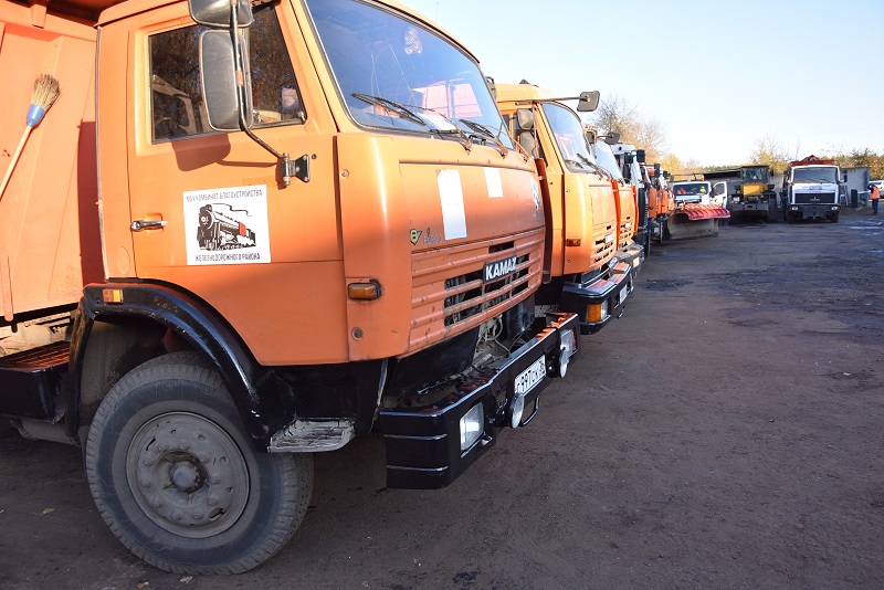 Комбинат благоустройства Железнодорожного района готовится к работе в зимний период