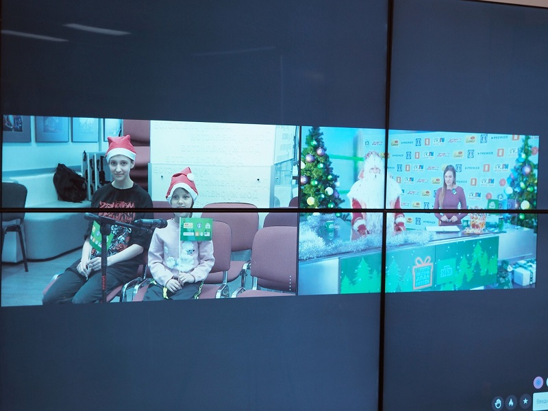 Дед Мороз из Великого Устюга пообщался с воронежцами в прямом эфире