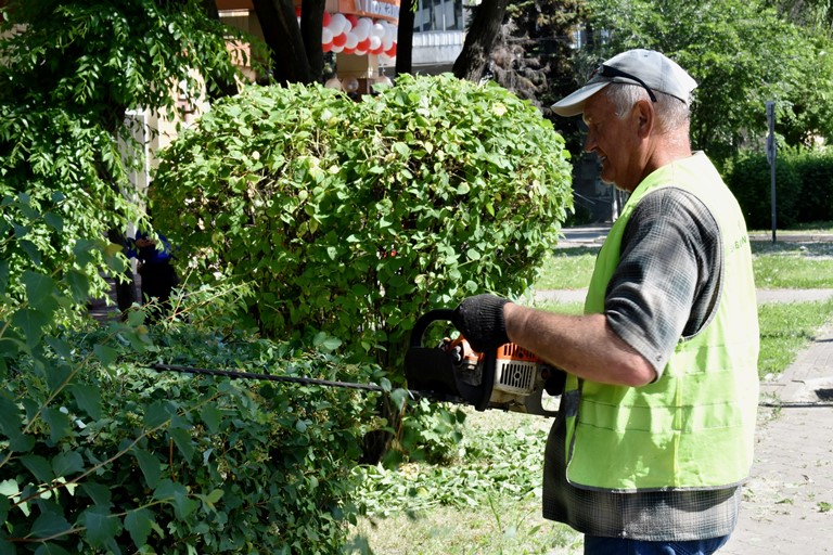 В Ленинском районе обозначили контур неофициального символа