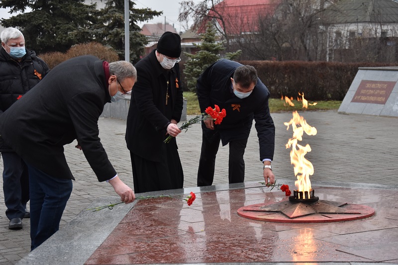 В Железнодорожном районе прошли мероприятия, посвященные Дню Героев Отечества