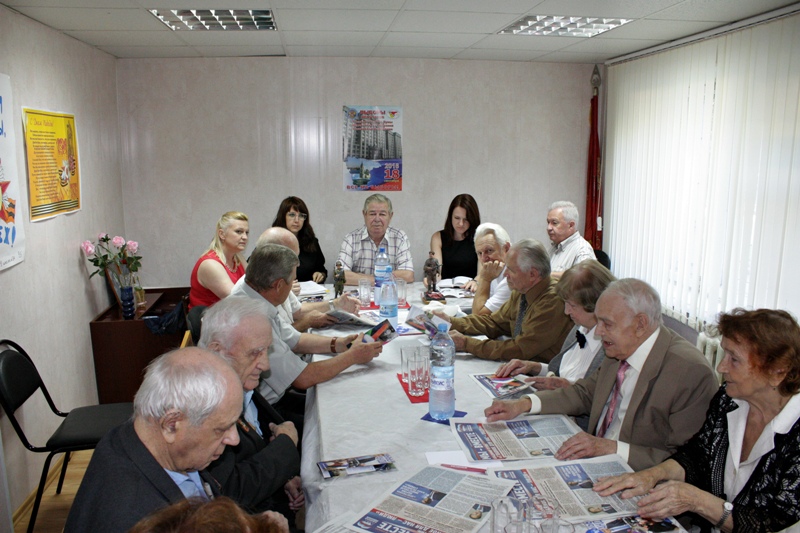 В Ленинском районе Воронежа обсудили актуальные вопросы работы Совета ветеранов войны и труда