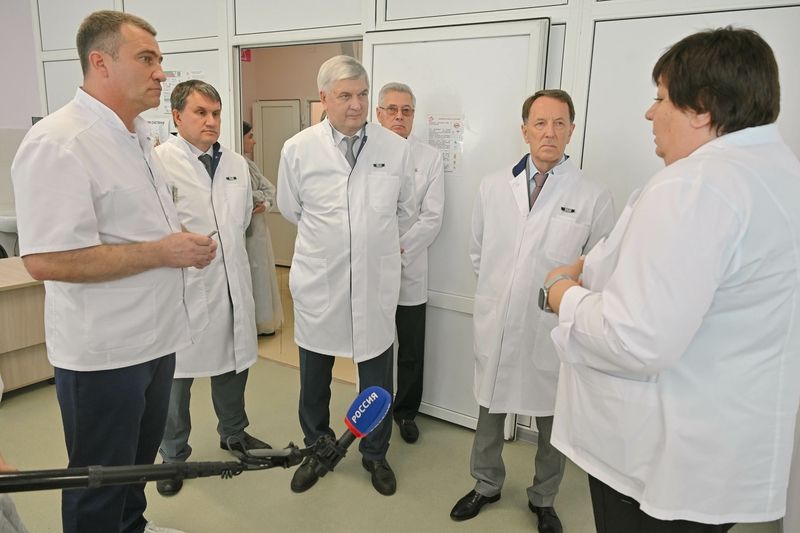 Проект реконструкции приемного отделения больницы «Электроника» одобрил воронежский губернатор