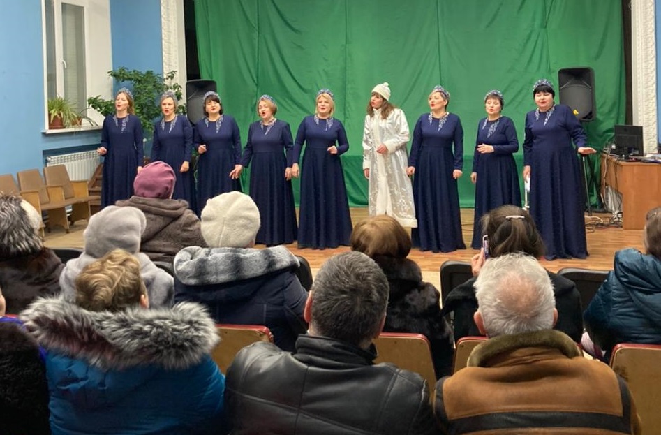 В Коминтерновском районе поздравили с Новым годом и Рождеством председателей ТОСов