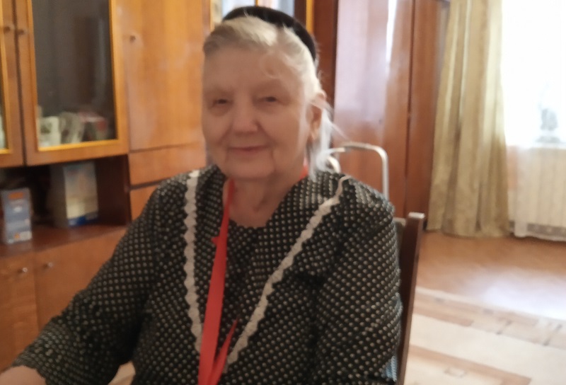 В Коминтерновском районе поздравили с юбилеем долгожительницу