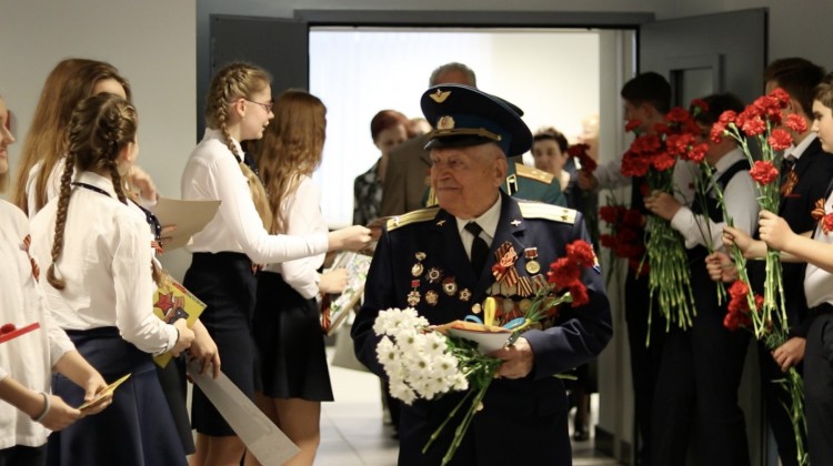 В Центральном районе прошел праздничный прием ветеранов Великой Отечественной войны