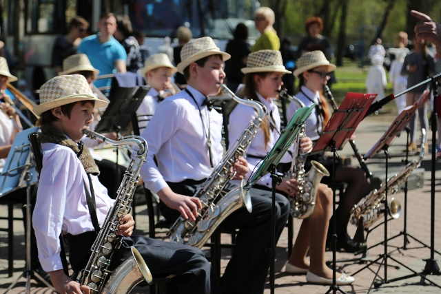 В Ленинском районе Воронежа открыли парковый сезон (ВИДЕО)