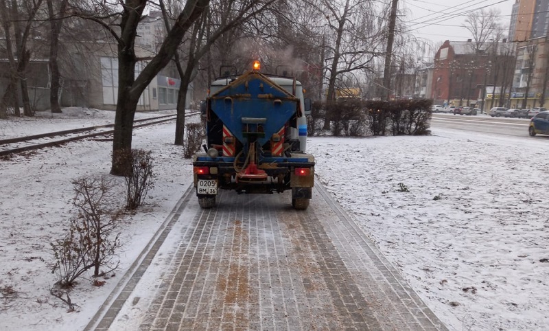 В Воронеже комбинаты благоустройства будут работать круглосуточно на городских улицах