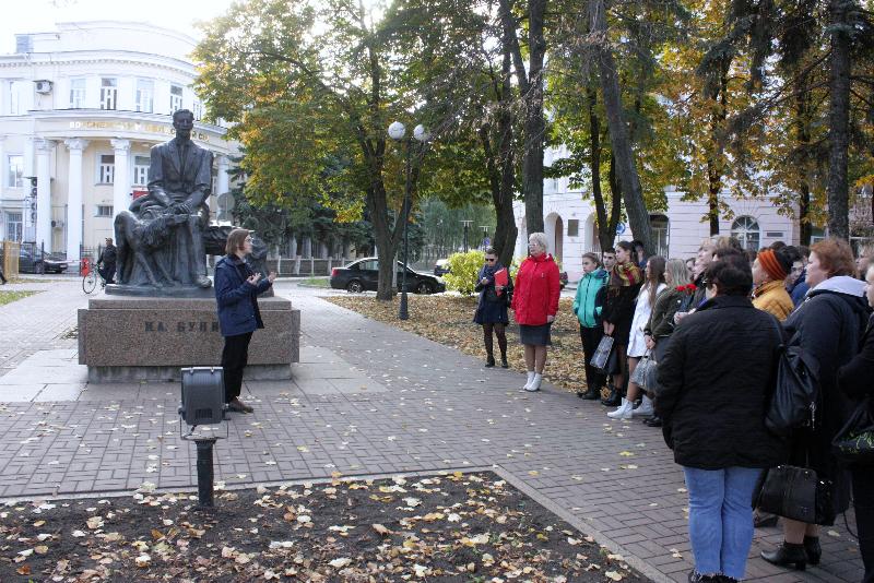 Иван Бунин на века: в Ленинском районе Воронежа отметили день рождения великого земляка