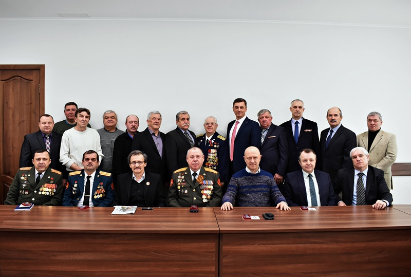  В Воронеже вручили медали воинам-интернационалистам