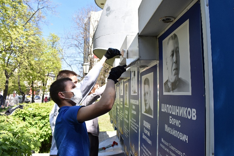 В Ленинском районе завершаются приготовления к празднованию Дня Победы