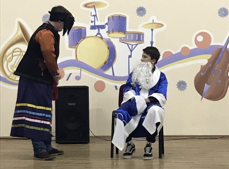 В Ленинском районе Воронежа отметили День Деда Мороза и Снегурочки