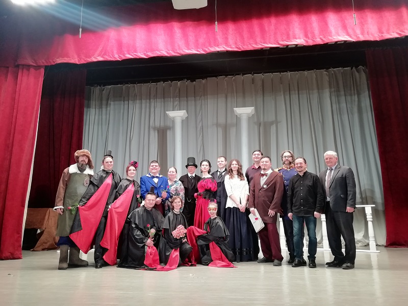 В Воронеже «Электротеатр» дал спектакль по последнему произведению Лермонтова