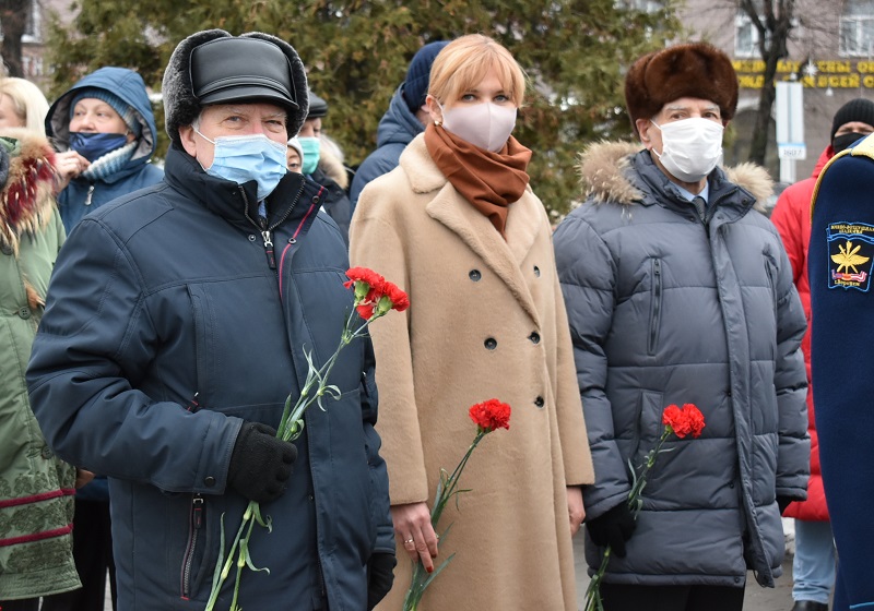 В Центральном районе Воронежа поздравили защитников города