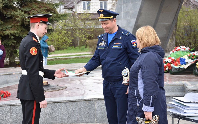 В Железнодорожном районе наградили победителей районного этапа военно-спортивной игры «Победа»