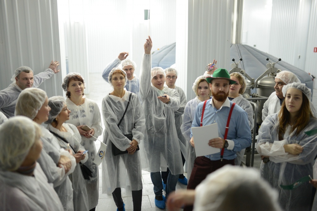 Гости OctoberBeerFestival смогли познакомиться с основными этапами производства пива.JPG