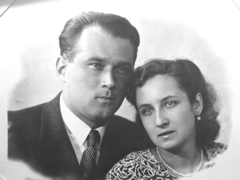 нина боброва с мужем, 52 года вместе.JPG