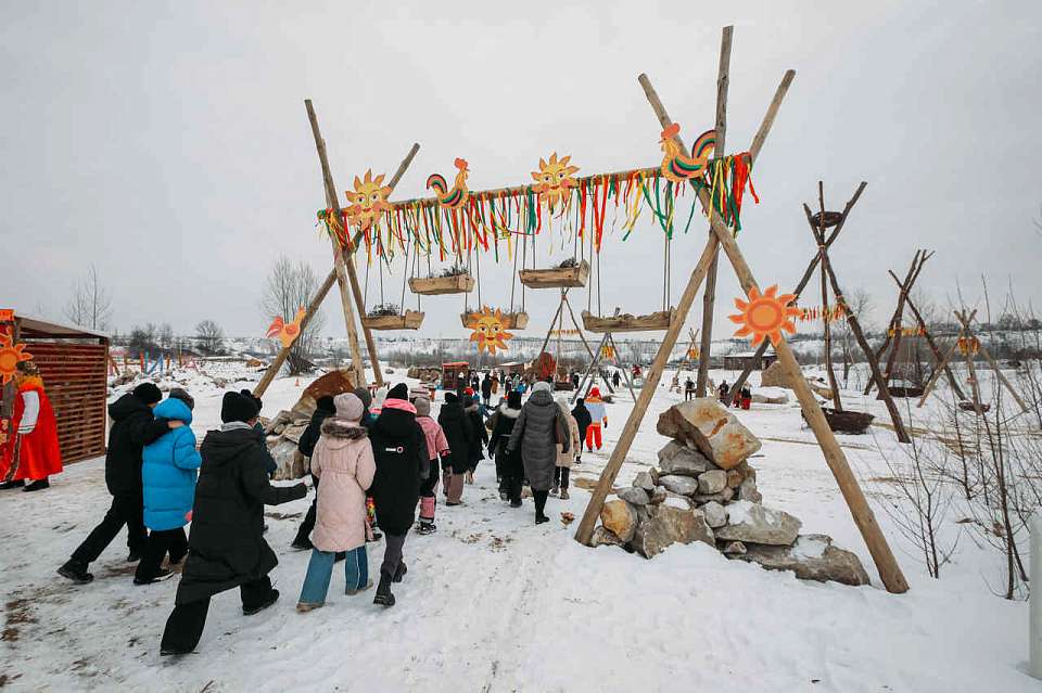 Гигантский арт-объект сожгут на Масленицу под Воронежем
